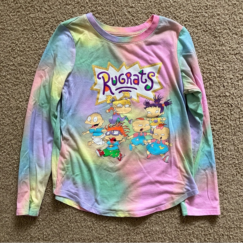 Nickelodeon Rugrats Tie-Dye Long Sleeve Shirt